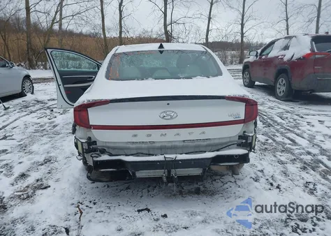 2021 Hyundai Sonata Blue z USA, uszkodzony, nr VIN KMHL24JJ0MA030231
